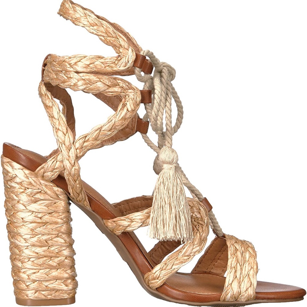 MIA ‘Gia’ Raffia Sandals - Picture 5 of 7